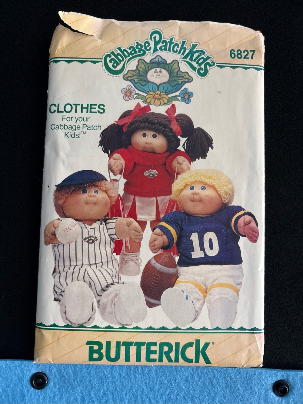Butterick Cabbage Patch Kids Doll Clothes Pattern - 6827